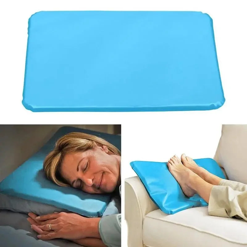 Cooling Gel Pillow & Multi-Purpose Cooling Mat