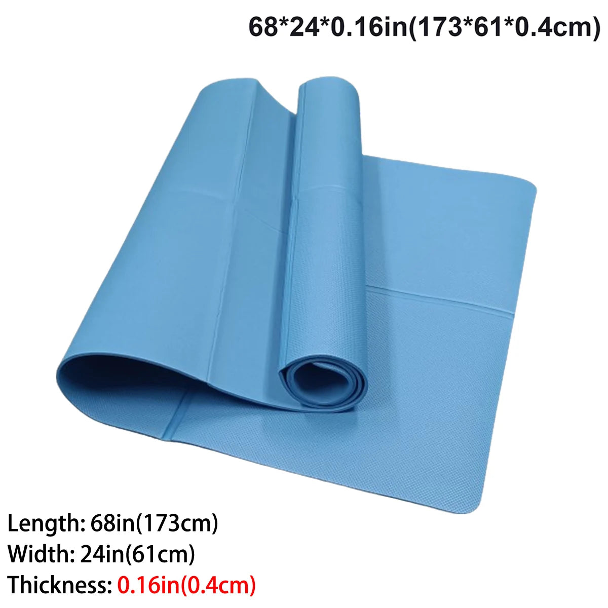 Foldable Waterproof Yoga & Sports Mat