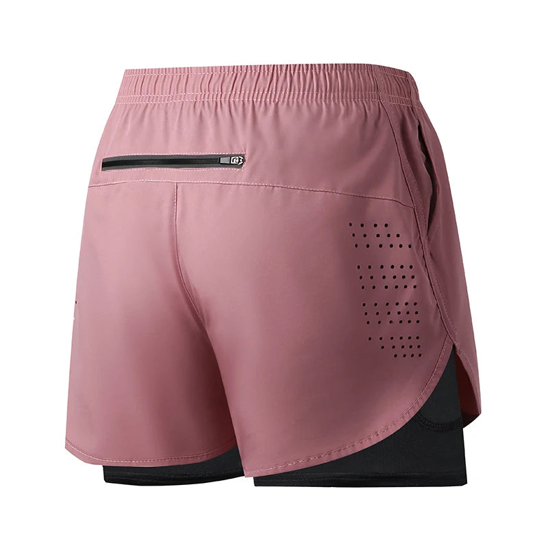 Men’s Running Shorts – Quick Dry Double Layer Fitness Shorts