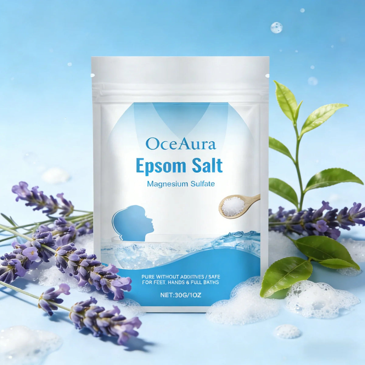 OceAura Epsom Bath Salts – 30g
