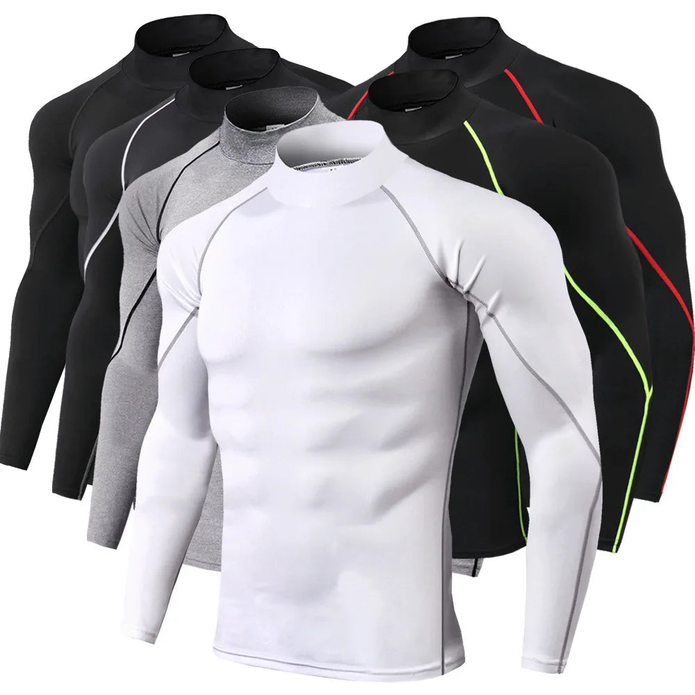 Long Sleeve Compression Gym/Running T-shirt