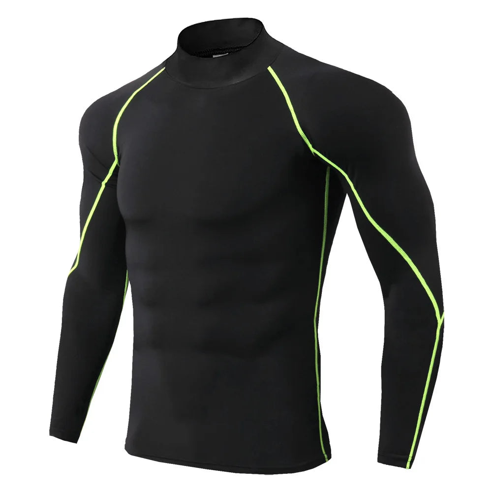 Long Sleeve Compression Gym/Running T-shirt