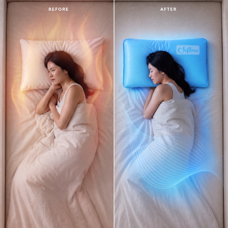 Cooling Pillows vs Traditional Pillows: What’s the Difference?