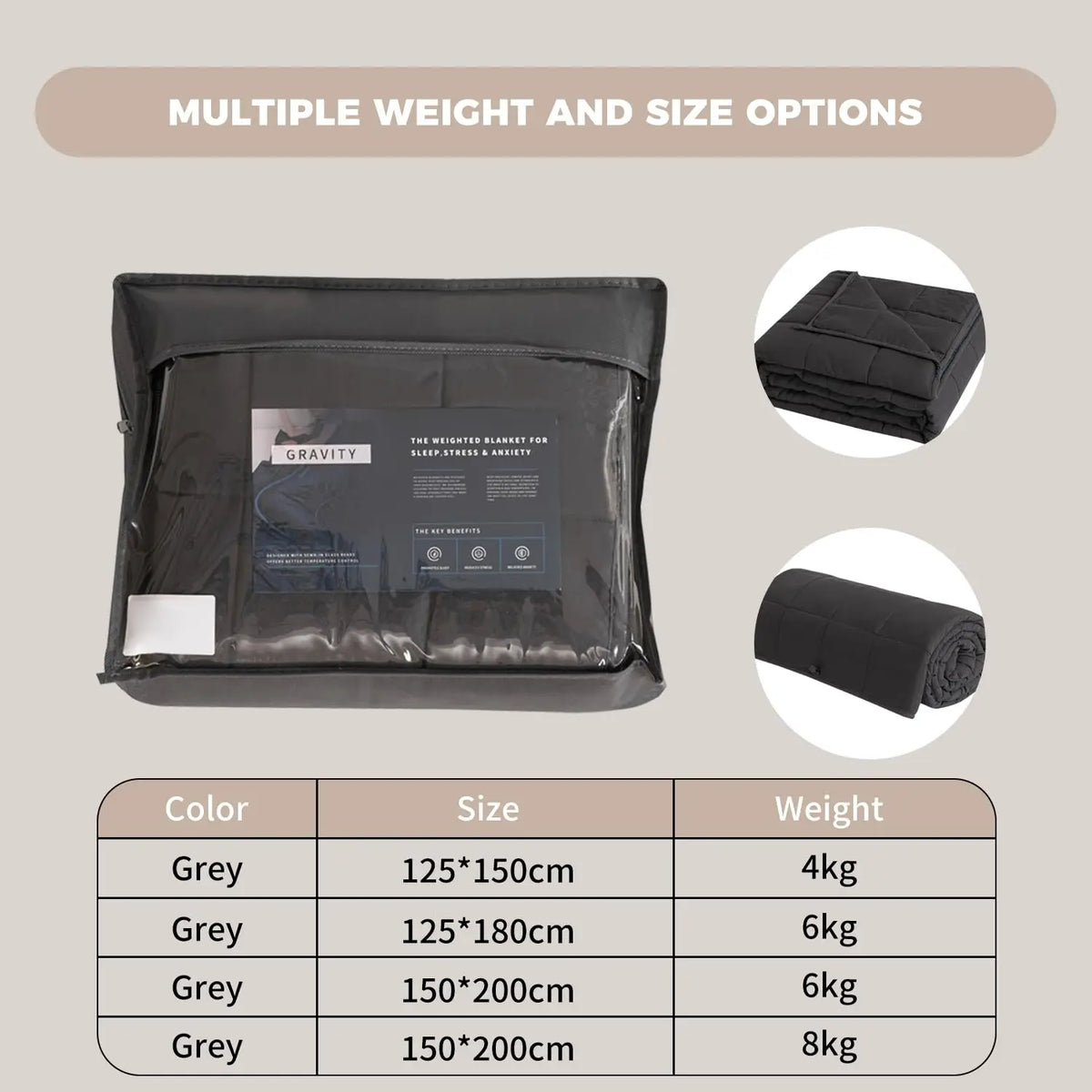 Weighted Blanket – Deep Pressure Comfort for Better Rest