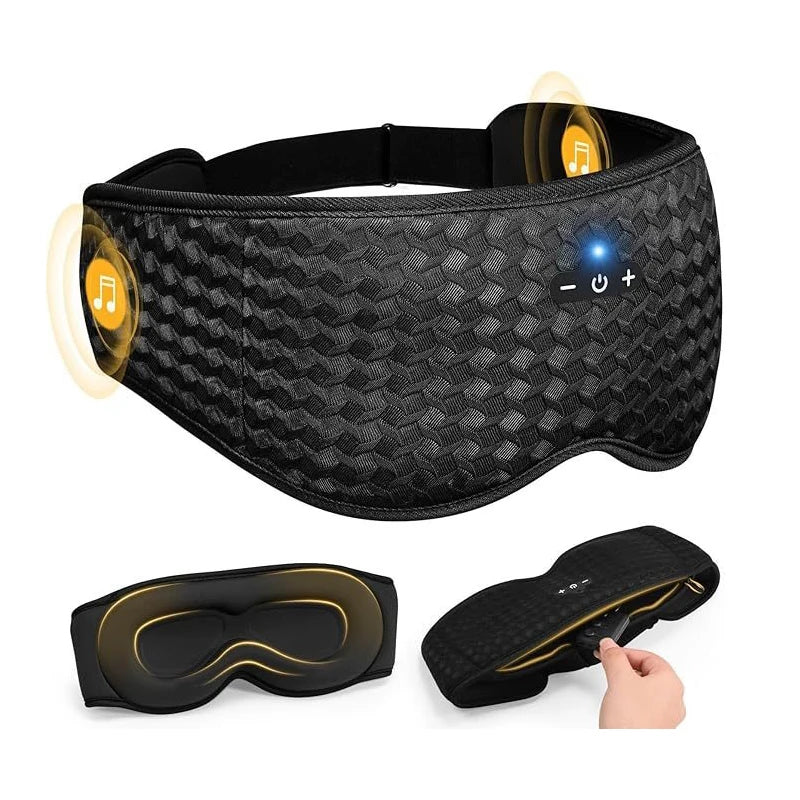 Bluetooth 5.4 3D Sleep Headphones Eye Mask