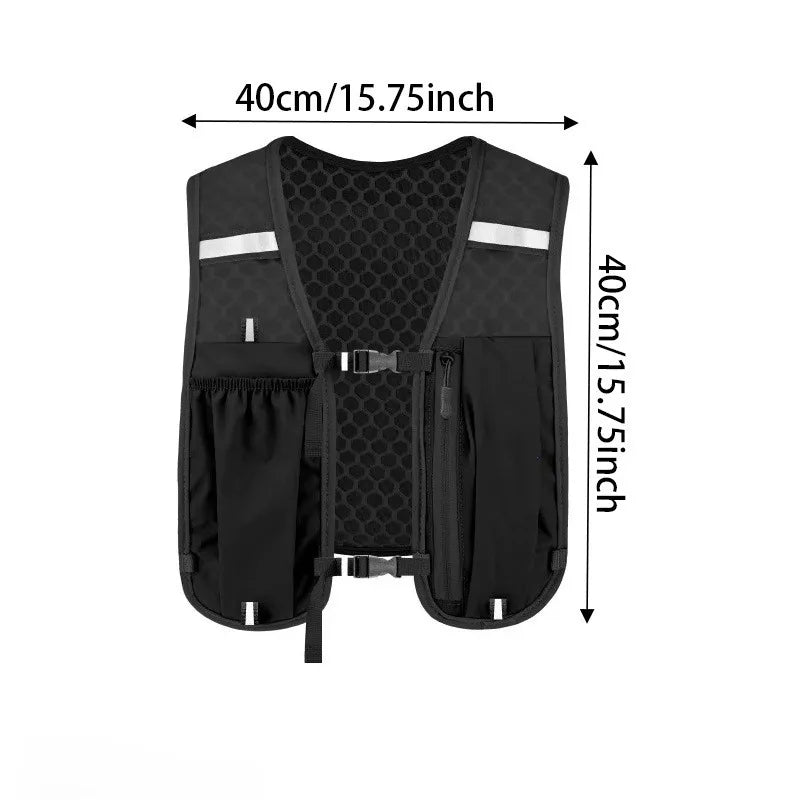 Running Vest – Lightweight & Multi-Pocket Design
