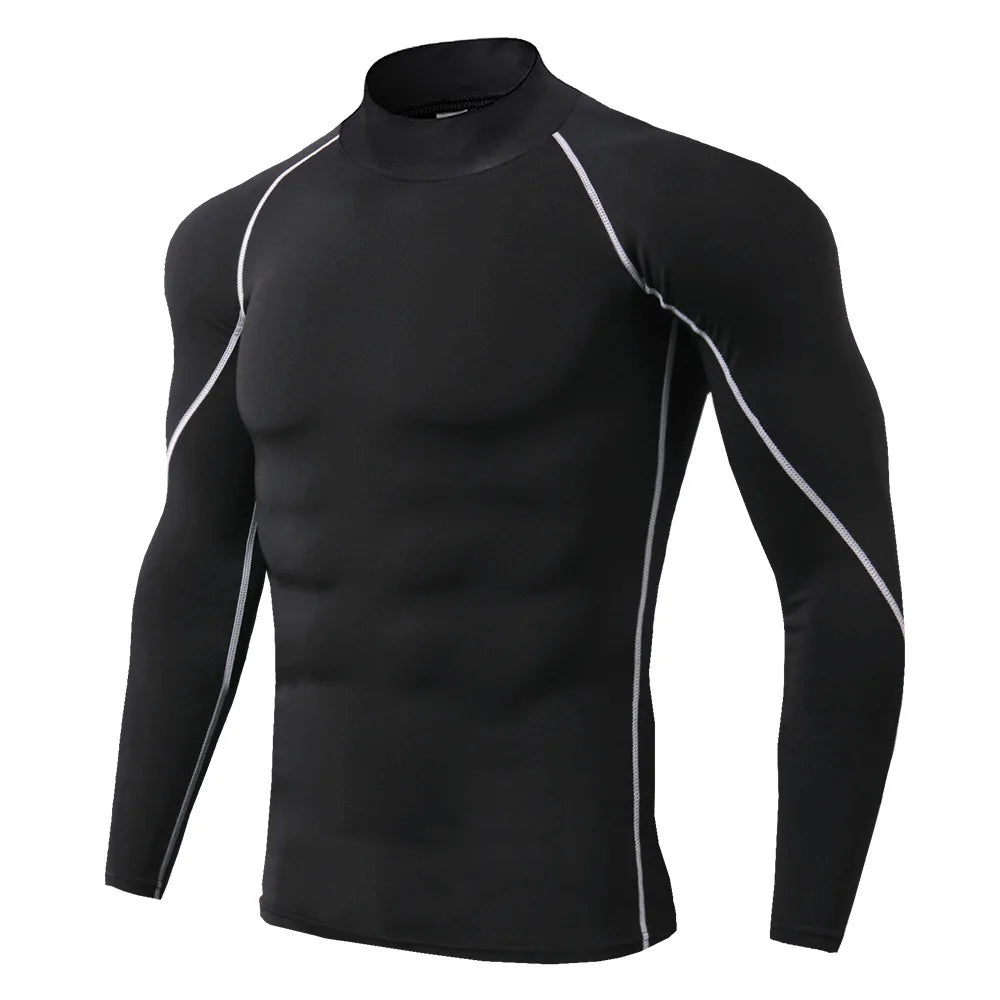 Long Sleeve Compression Gym/Running T-shirt