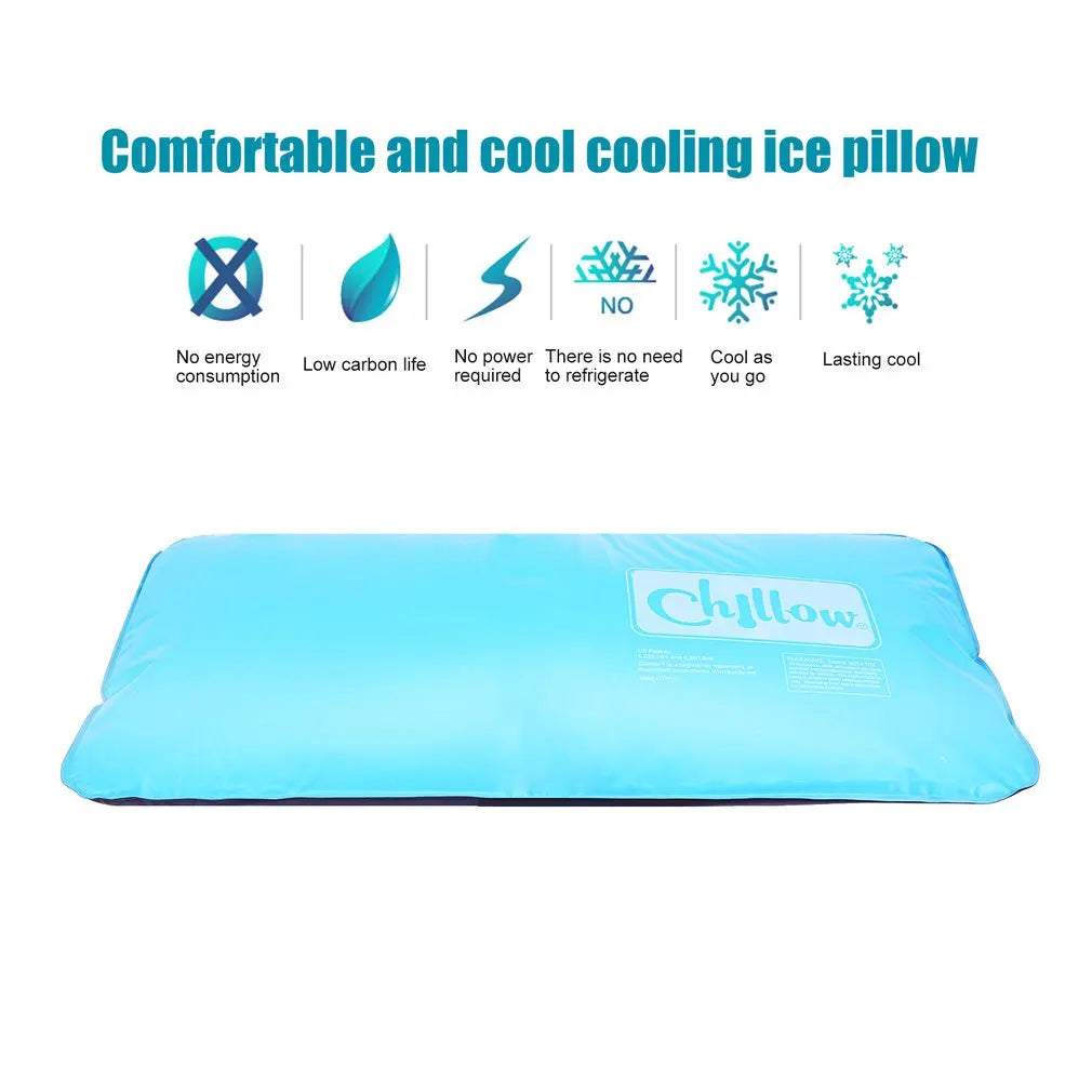 Cooling Gel Pillow & Multi-Purpose Cooling Mat
